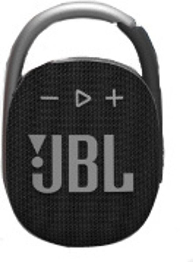 JBL Clip 4 Portable Bluetooth Speaker - Black