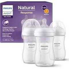 Avent Philips Avent Natural Response Baby Bottle - 3 x 260ml Baby