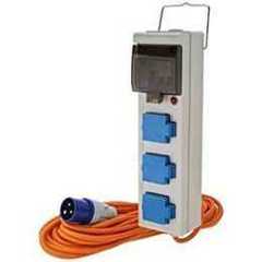 Crusader V762 Mains Supply Unit with 3 Sockets 15 meter Cable