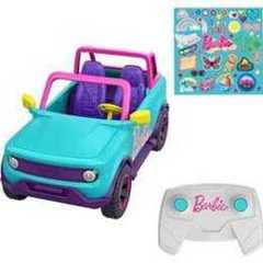 Hot Wheels Barbie RC SUV, Remote-Control Pink Vehicle
