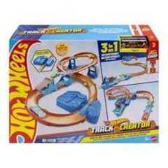Hot Wheels Track Creator Boosted Jump Speedway Set & Toy Car
