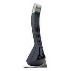 Joseph Joseph Utensils, Black/Stainless Steel, 4