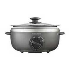 Morphy Richards Morphy Richards 3.5L Sear and Stew Oval Slow Cooker, Non