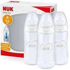 NUK First Choice+ Baby Bottles - 0-6 Months - 300 ml