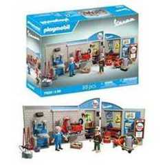 Playmobil Playmobil 71620 Cars: 60s Vespa Garage, including movable
