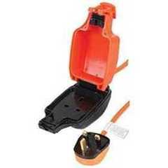 Pro elec PEL01010 Mains Extension Lead with Outdoor 1-Gang Socket