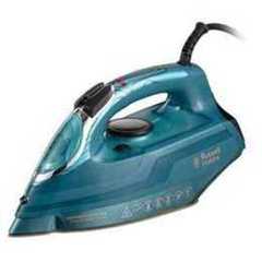 Russell Hobbs PowerSteam Ultra Steam Iron, 3100W, 230g Steam Shot, Green