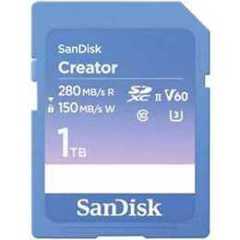 SanDisk Creator SD Memory Card 1TB, Up to 280MB/s Read Speeds