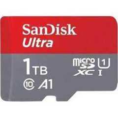 SanDisk Ultra micro SD Card + Adapter 1TB, Up to 150MB/s Read Speeds