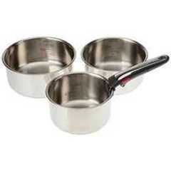 Tefal Ingenio Set of 4 Pieces, 16/18/20 cm Pans + 1 Removable